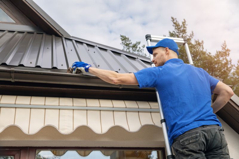 Rain Gutter Clearing in Long Island, NY