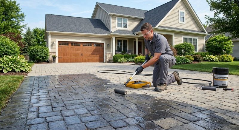Concrete Driveway Sealing in Redmond, WA