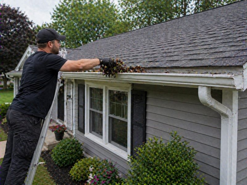 Downspout Cleaning in Fredericksburg, VA