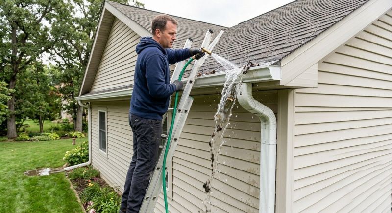 Gutter Blockage Removal in Frederick, MD