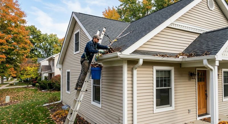 Roof Gutter Cleaning in Rochester, NY